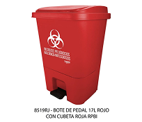BOTE DE PEDAL 17 LT RPBI