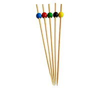 PALILLO DE BAMBÚ CON ESFERA