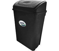 CESTO DE BASURA CON TAPA 42 LT