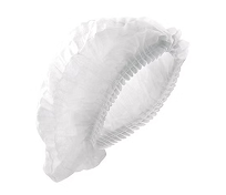 COFIA PLISADA BLANCA