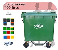 CONTENEDOR 1100 LITROS
