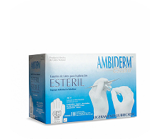GUANTE LATEX ESTERIL AMBIDERM