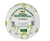 PLATO DE CARTON NUM 5.